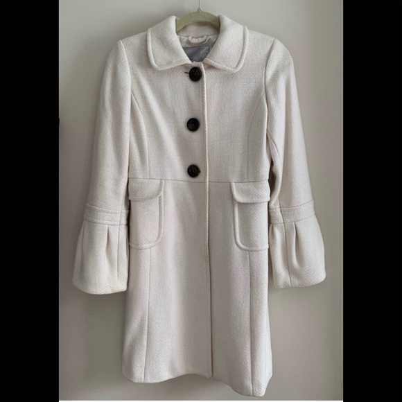 Old Navy Jackets & Blazers - Old Navy Winter White Wool Coat